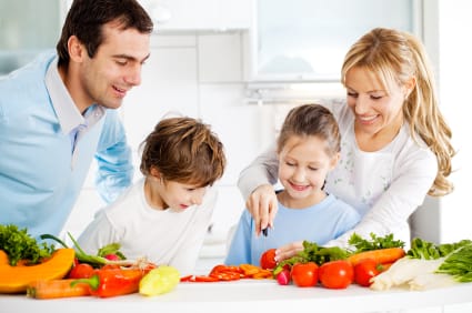 תזונה בריאה להורים ולילדים